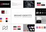 do minimalist logo with complete brand identity or brand style guides